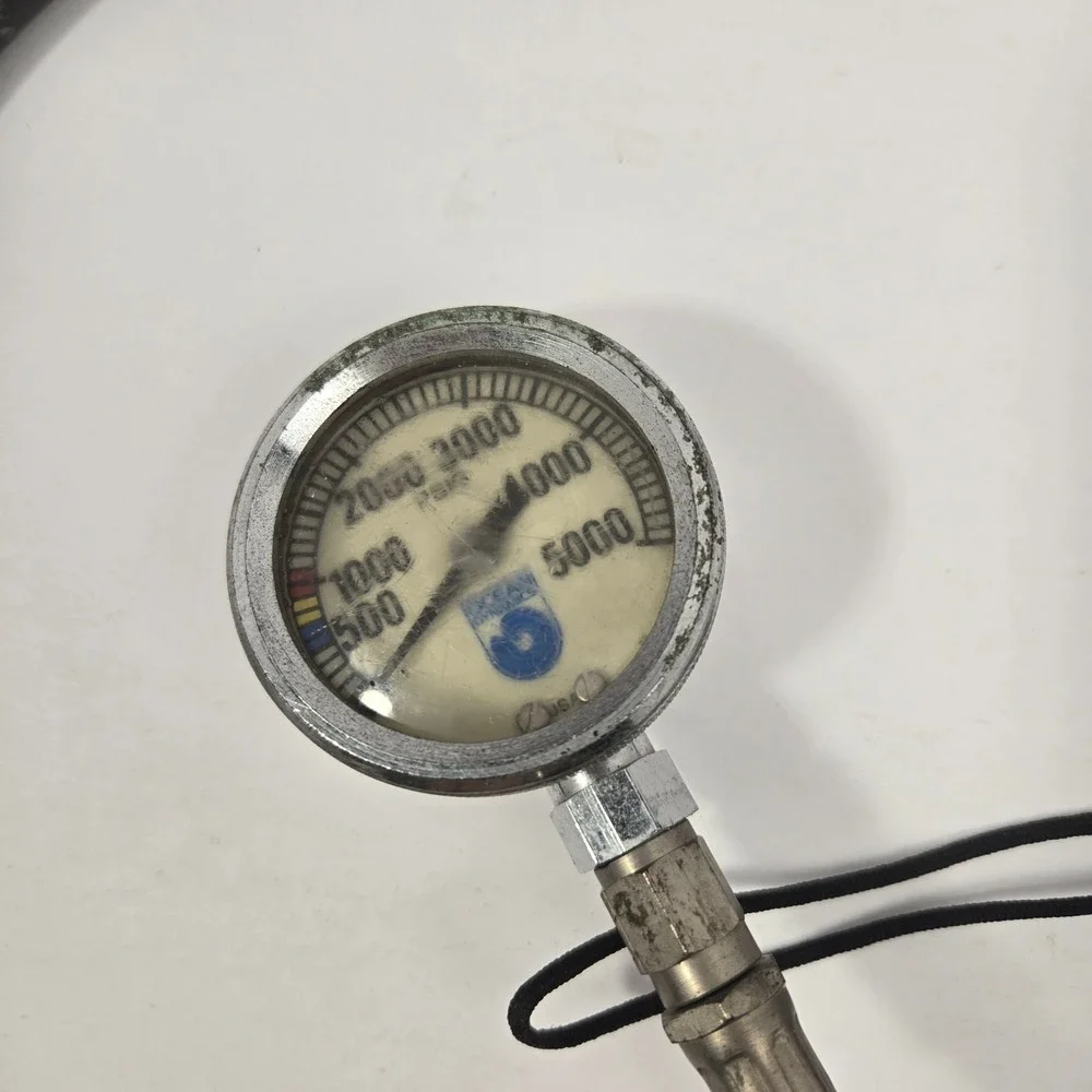 Sherwood Brut Scuba Diving Regulator Set Yoke 1st Stage Ocean Dynamics SPG Gauge